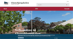 Desktop Screenshot of glamsbjergskolen.dk